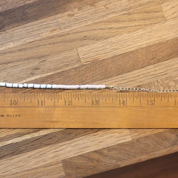 Meghan Browne Style Flow Pink  13.5" Pukka Shell Bracelet or Anklet - Picture 8 of 10